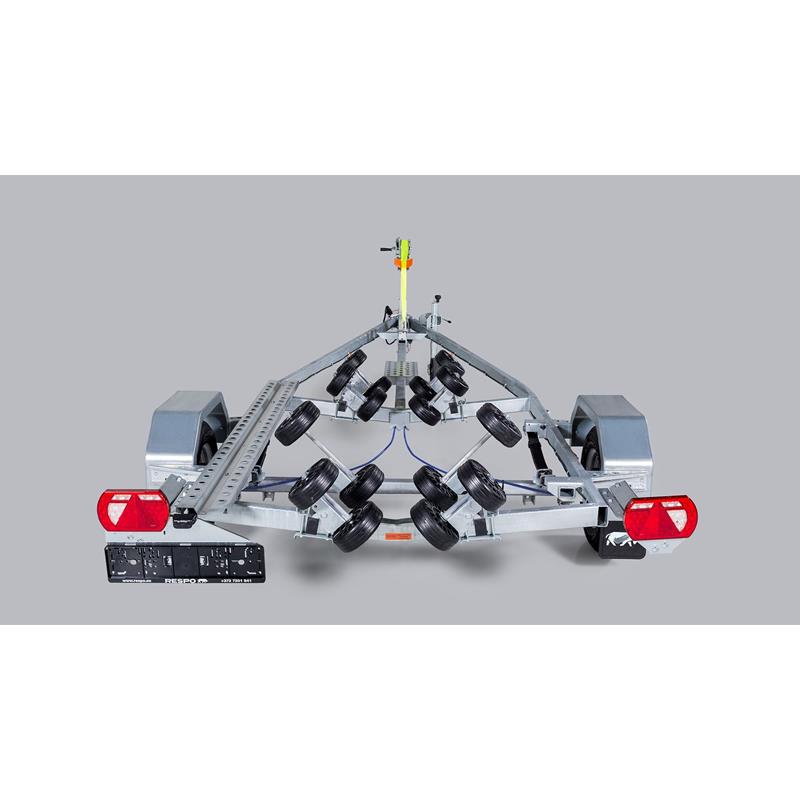 Bootstrailer 1000V571 Multiroller (11610) Gebremst – Bild 3