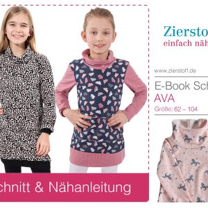 Kleid, Sweatshirtkleid “AVA”, Gr. 62 – 104 [Digital]