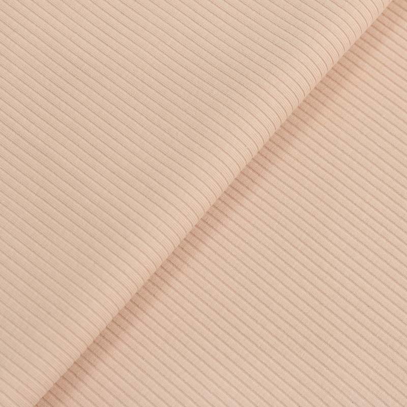 Jersey, weicher Rippenjersey mit Struktur, Rosa