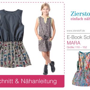 Kleid “MARA”, Gr. 110 – 152 [Digital]