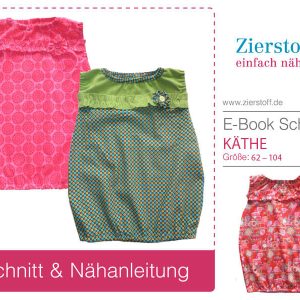 Kleid “KÄTHE”, Schnitt & E-Book, Gr. 62 – 104