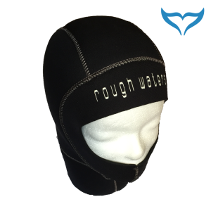 Rough Waters Kopfhaube 3 mm S Neopren Manschette Skin Haube RW schwarz Hood Neu