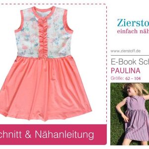Jerseykleid “PAULINA” – Schnitt & E-Book, Gr. 62 – 104 [Digital]