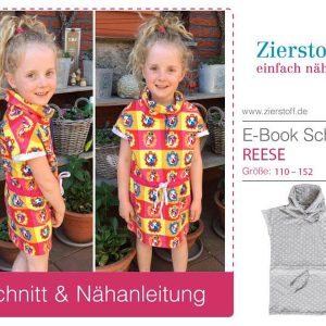 Kleid “REESE” – Schnitt & E-Book, Gr. 110 – 152 [Digital]