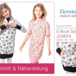 Sweatshirtkleid mit Kapuze “Josefa”, Gr. 110 – 152