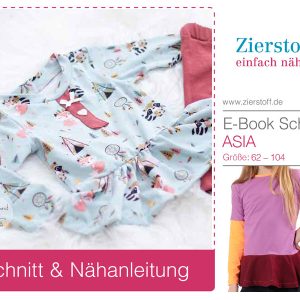 Kleid / Tunika “ASIA”, Gr. 62 – 104 [Digital]