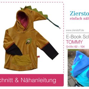 Drachenpullover “TOMMY”, Gr. 62 – 104 [Digital]