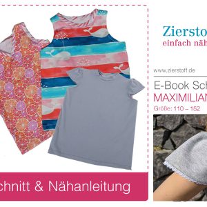 Shirt “MAXIMILIAN”, Gr. 110 – 152, mit Flügelärmelchen [Digital]