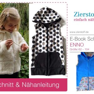 Jacke / Weste “ENNO”, Gr. 62 – 104 [Digital]