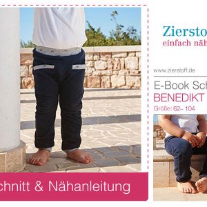 Hose, Pumphose “BENEDIKT”, Gr. 62 – 104 [Digital]
