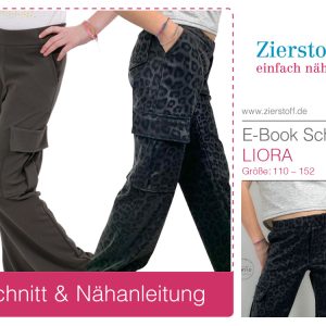 Hose / Cargohose “LIORA”, Gr. 110 – 152 [Digital]