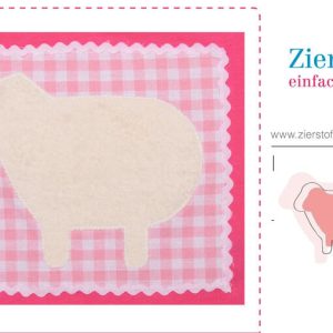 Applikationsvorlage Schaf “DOLLY” [Digital]