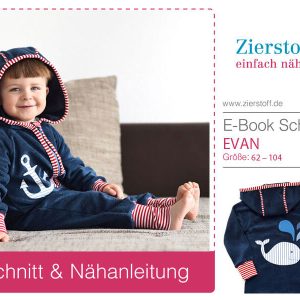 Anzug, Onesie, Overall “EVAN”, Gr. 62 – 104 [Digital]