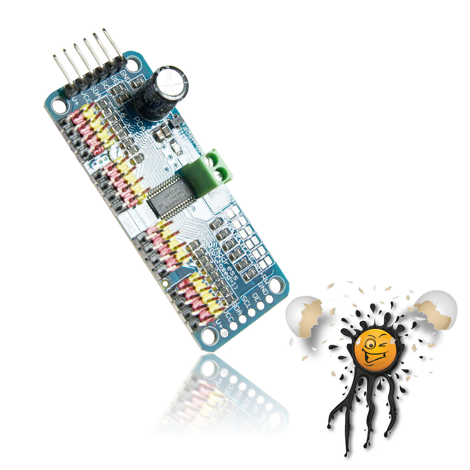 PCA9685 16 Channel 12 bit Modul