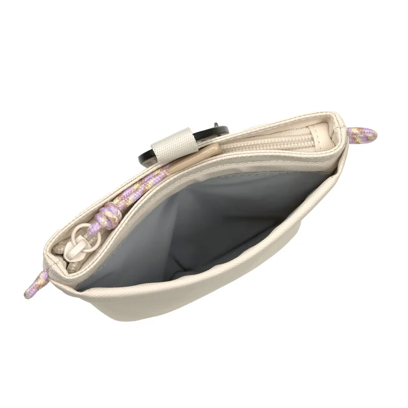 Palopa Leckerlibeutel – Karl, creme (längenverstellbare Kordel) – Bild 5