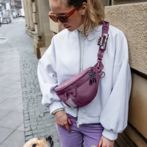 Palopa Leckerlibeutel – Emma, berry (mehrere Fächer, wasserabweisendes Material)