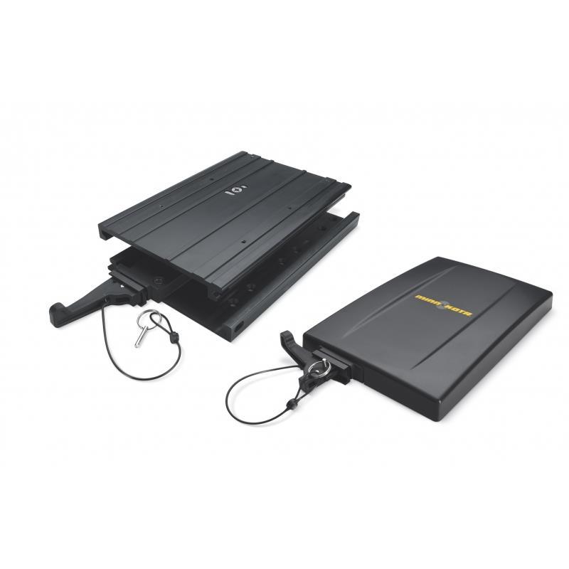 Montageplattform Alu mit Abdeckung und Diebstahlschutz – Bild 2