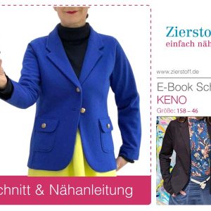 Blazer mit Reverskragen “Keno”, Gr. 158 – 46 [Digital]