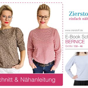 Shirt mit Puffärmel, “Bernice”, Gr. 158 – 46