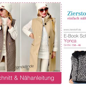 Weste mit Knöpfe oder Reißverschluss “YONCA”, Gr. 158 – 46