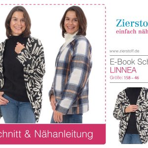 Jacke mit Raglanärmel LINNEA”, Gr. 158 – Damengr. 46