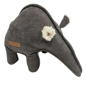 D&D Home Ameisenbär Liz, Material Chenille, mit Quietscher, 27x18cm, grau