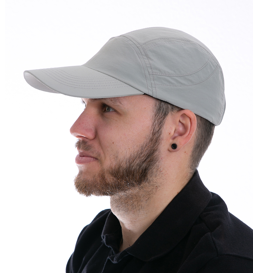 iQ UV 50+ Kappe mit Sonnenschild Cap grey grau Schutz leicht recycelt Neu – Bild 4