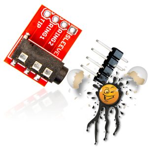 3,5mm Klinkenstecker Audio Stereo TRRS Headset to Dip Adapter