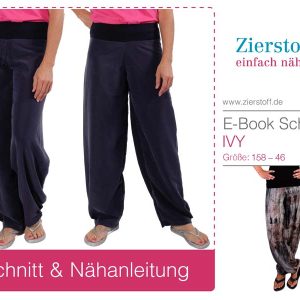 Hose, weite Hose “IVY”, Gr. 158 – Damengr. 46 [Digital]