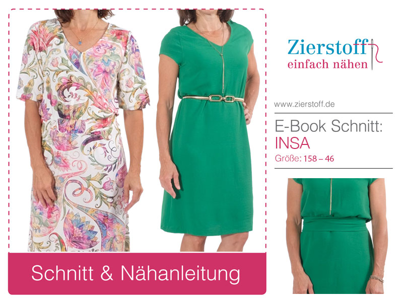 Kleid “Insa”, Gr. 158 – Damengr. 46 – Bild 2