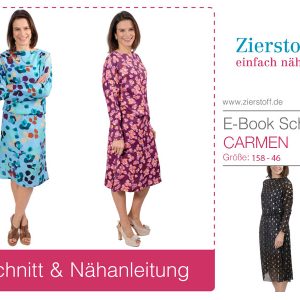 Kleid “Carmen”, Gr. 158 – Damengr. 46 [Digital]