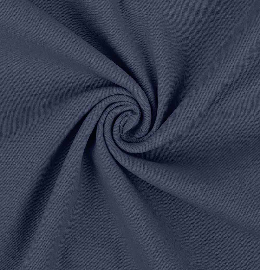 Baumwolle, Stretch Twill, Blau – Bild 2