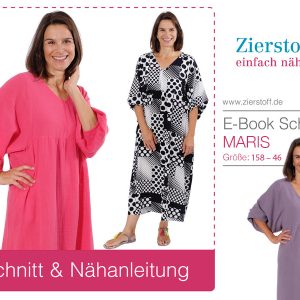 Oversized – Kleid “MARIS”, Gr. 158 – Damengr. 46 [Digital]