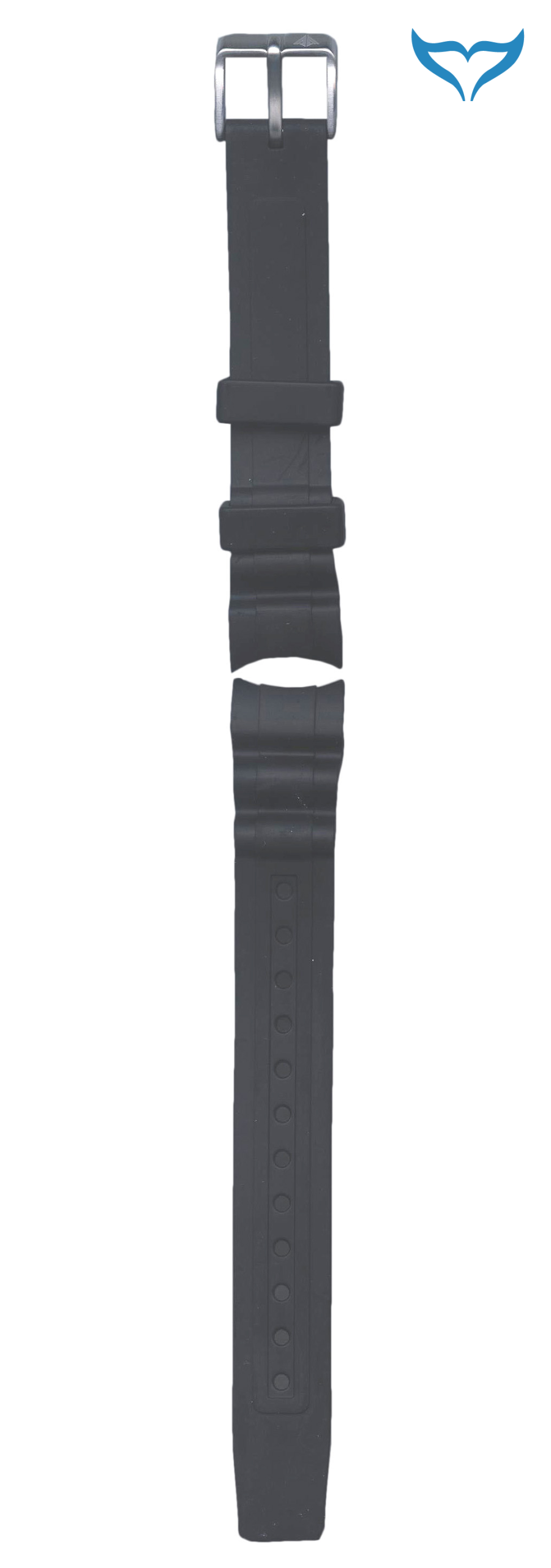 Citizen Promaster Armband 59-S52554 schwarz Kautschuk 16 / 18 mm EP6040-02E Neu – Bild 2