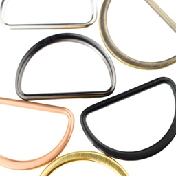 D-Ring, 25 mm – aus Metall, diverse Farben