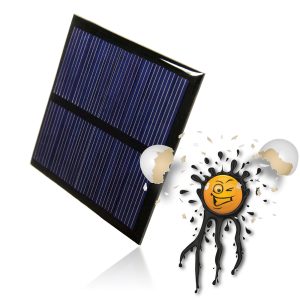 5V Solarzelle 0,9W 150mA polycrystalline Panel % B-WARE %