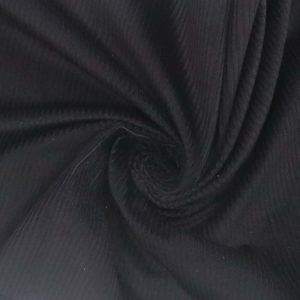 Cord, mittlere Breite, unifarben Schwarz