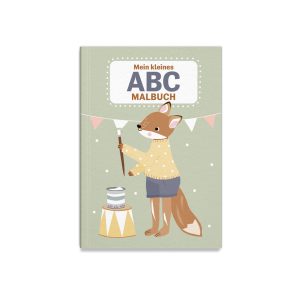 Nellie&Finn – ABC Malbüchlein zum Ausmalen, 56 Seiten