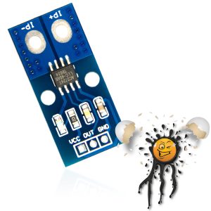 ACS724T 40A ADC Hall Stromsensor Current Sensor