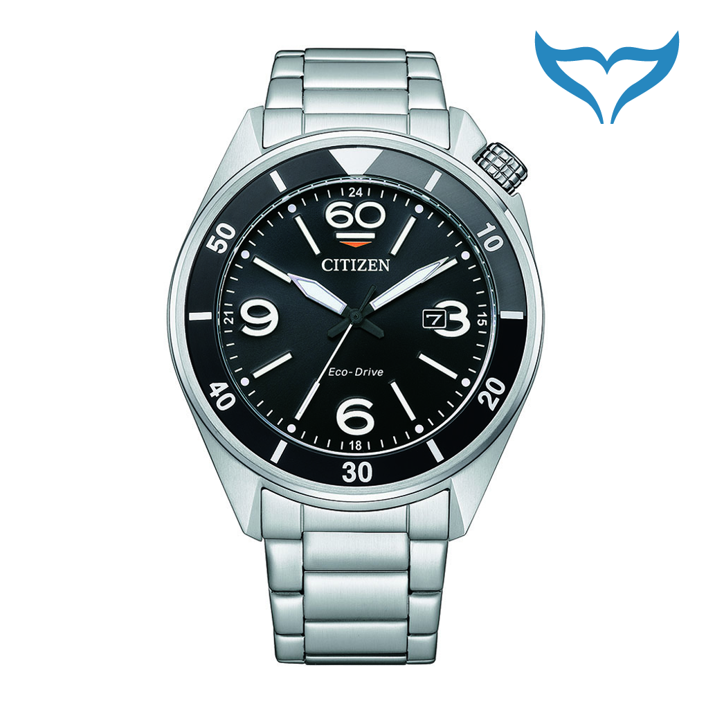 Citizen Sport AW1710-80E Herren Armbanduhr Eco-Drive Datum Ring Solar Herrenuhr – Bild 2