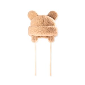 Alwero – Mütze, BABY BEAR, Sand Brown, Biowolle