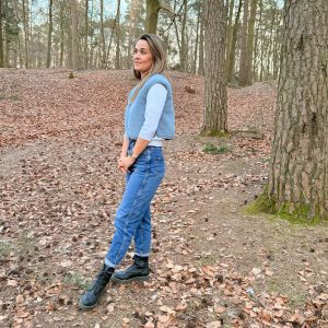 Alwero – Weste „CAMINO“ Adult, ICY BLUE, Biowolle Ultra Light