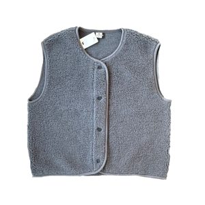 Alwero – Bodywarmer „TYB“ ADULT, Biowolle, ANTHRACITE, ultra light