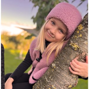 Alwero – Stirnband / Halswärmer VOVO, Venetian Pink, Biowolle, ultra light