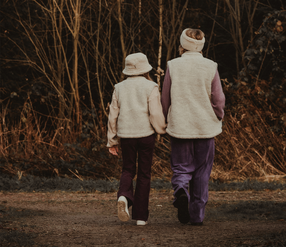 Alwero – Bodywarmer WALKES Junior, Biowolle, light grey – Bild 6