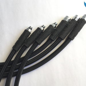 Apeks Flex MD-Schlauch 3/8″ 9/16″ 75 cm schwarz Mitteldruckschlauch 35 bar Neu