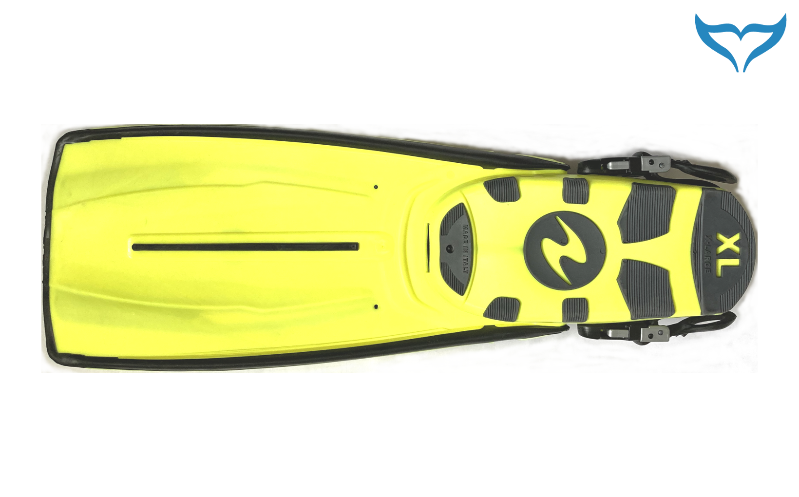 Aqualung Stratos ADJ XL Hot Lime Geräteflossen Flossen gelb schwarz technisub Neu – Bild 4