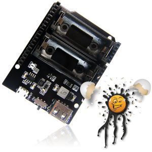 Dual 16340 Lithium Akku/Battery Laderegler USB Micro Mini USV