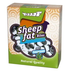 Braaaf Schafsfett Bites, Seealge (Vitaminen A und D) für glänzendes Fell