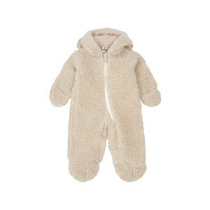 Alwero – Baby Overall „BEARS“, Biowolle, Beige